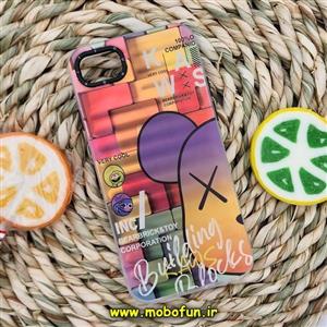 قاب گوشی iPhone 6 - iPhone 6s - iPhone 7 - iPhone 8 - iPhone SE 2020 - iPhone SE 2022 آیفون طرح ضدضربه اورجینال هولوگرامی لنز رنگی هفت رنگ یانگ کیت کد 504