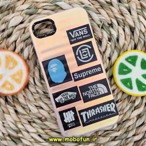 قاب گوشی iPhone 6 - iPhone 6s - iPhone 7 - iPhone 8 - iPhone SE 2020 - iPhone SE 2022 آیفون طرح ضدضربه اورجینال هولوگرامی لنز رنگی هفت رنگ یانگ کیت کد 508