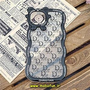قاب گوشی iPhone 6 - iPhone 6s - iPhone 7 - iPhone 8 - iPhone SE 2020 - iPhone SE 2022 آیفون شفاف فانتزی بالشتی طرح دیور Dior کد 494