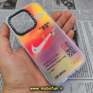 قاب گوشی iPhone 14 Pro آیفون طرح ضدضربه اورجینال هولوگرامی لنز رنگی هفت رنگ CASETIFY کد 110