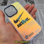 قاب گوشی iPhone 14 Pro آیفون طرح ضدضربه اورجینال هولوگرامی لنز رنگی هفت رنگ CASETIFY کد 111