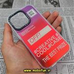 قاب گوشی iPhone 14 Pro آیفون طرح ضدضربه اورجینال هولوگرامی لنز رنگی هفت رنگ CASETIFY کد 113