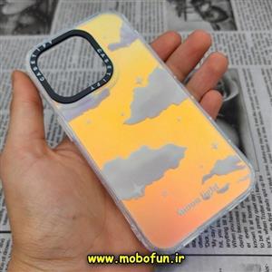 قاب گوشی iPhone 14 Pro آیفون طرح ضدضربه اورجینال هولوگرامی لنز رنگی هفت رنگ CASETIFY کد 119