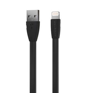 کابل تبدیل USB به لایتنینگ Lightning آیفون کینگ استار فلت مدل K112i طول 120 سانتی متر
