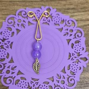 گیره روسری ساده آویزدار سنگی ارزان گیره حجاب  مذهبی