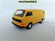 ماشین اسباب بازی فولکس واگن ون (VW T3 VAN BY WELLY) زرد