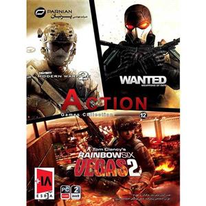 بازی اورجینال Action Games Collection 12 PC 2DVD9 پرنیان