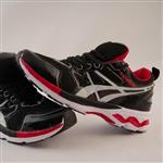 کفش اسپرت کتونی برند اسیکس رنگ مشکی قرمز سایز41.42.43.44(shahrekafsh313)شهرکفش313