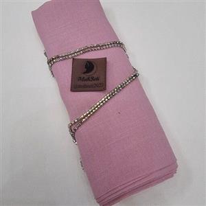 شال وال اسلپ درجه یک - کد 1002 رنگ صورتی - 75 در 200