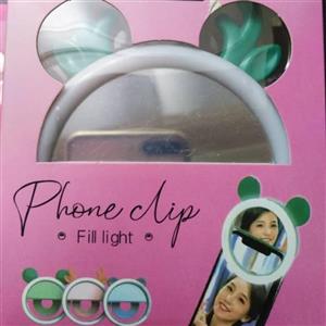 آینه و رینگ لایت