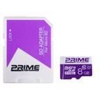Prime UHS-I U1 Class 10 85MBps microSDHC With Adapter - 8GB