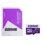 Prime UHS-I U1 Class 10 85MBps microSDHC With Adapter - 32GB