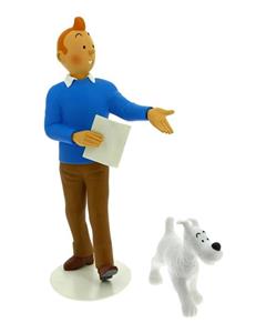 Tintin فیگور تن تن و  میلو مدل ایستاده