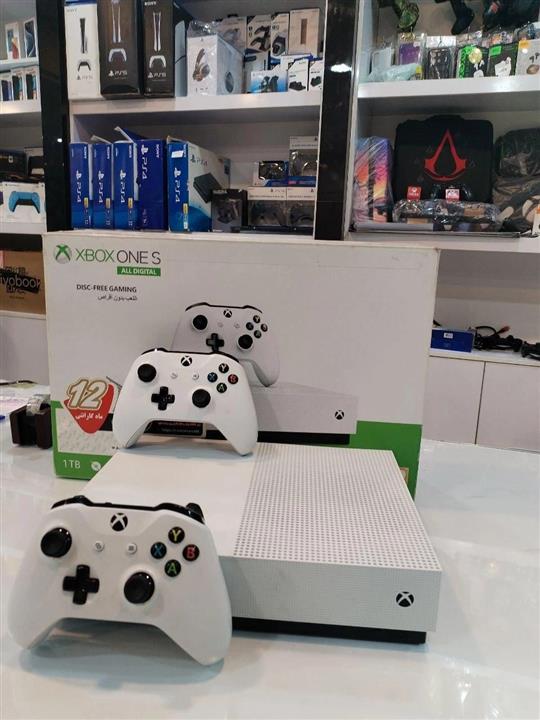مجموعه کنسول بازی مایکروسافت مدل  Xbox One S ظرفیت 1 ترابایت