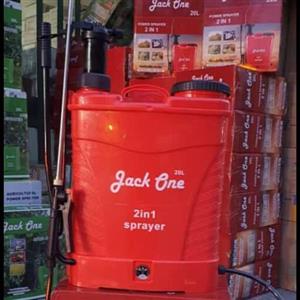 سمپاش شارژی دوکاره جک وان 20 لیتری