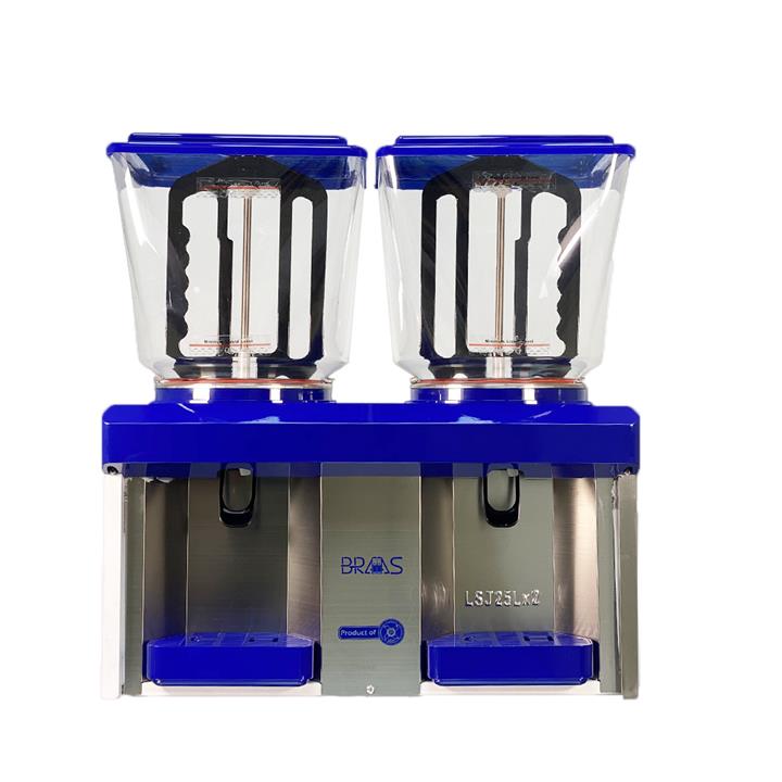 شربت سرد کن صنعتی همزن دار دو مخزن ۵۰ لیتری مدل LSJ25LX2