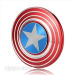 اسپینر دستی فلزی مدل کاپیتان آمریکا  Captain America Metal Hand Spinner
