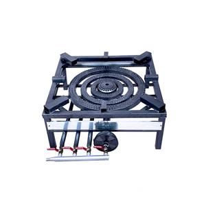 اجاق پلوپز ۴ شعله کوره دار پروفیلی کد AB1054