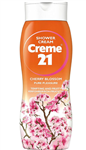 ژل شستشوی بدن شکوفه های گیلاس 250 میل کرم 21 - Creme21 Shower Gel