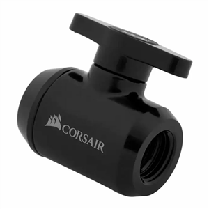 اتصال سخت افزاری خنک کننده مایع کورسیر Hydro X Series XF Ball Valve Black 