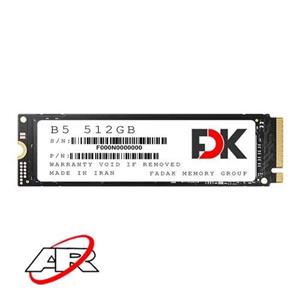 اس دی فدک fdk b5 M.2 SEREIS 512GB اف کی مدل B5 M2 ظرفیت گیگابایت 