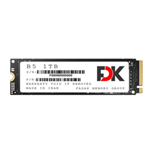 اس دی فدک fdk b5 M.2 SEREIS 512GB اف کی مدل B5 M2 ظرفیت گیگابایت 