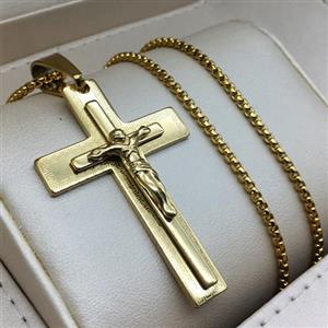 پلاک زنجیر صلیب