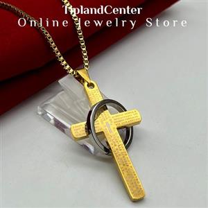 گردنبند صلیب حلقه دار