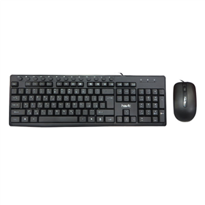 کیبورد و ماوس USB هویت مدل HV-KB614CM Havit HV-KB614CM USB Keyboard And Mouse