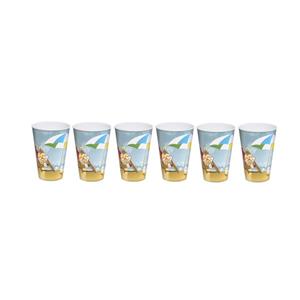 لیوان تیتیز مدل 4 9123 بسته 6 عددی Titiz plastic cup pack of 