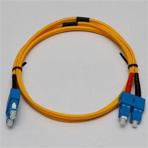 پچ کورد فیبر نوری سینگل مود نگزنس Nexans single-mode SC-SC Patch Cord Single Mode 1M (n123.4ccy1) 