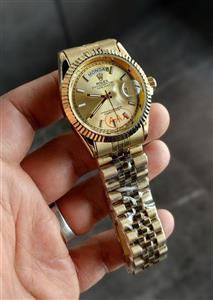 ساعت رولکس دیت جاست پرپچوال صفحه نگینی