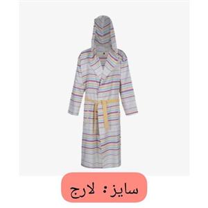 حوله پالتویی ابراهیمی حوله یزدی سایز  120 L سایز لارج تن پوش نخی مدل T11 جنس 100 درصد نخ حوله تنپوش خانه سلام
