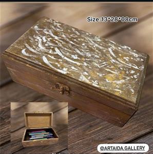 جعبه چوبی هنری