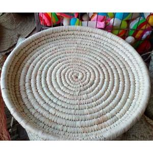 سینی حصیری بدون دسته قطر 40 سانت