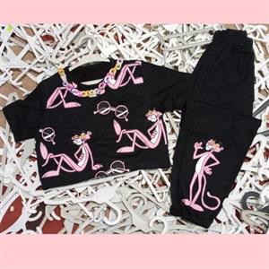 کراپ شلوار دخترانه کیفیت عالی سایز 55 و 60 تک رنگ جنس نخ پنبه لاکرا