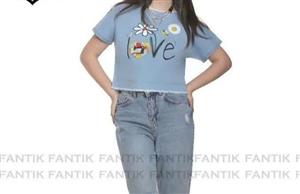 کراپ جین دخترانه