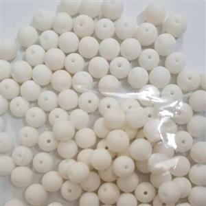 سنگ اونیکس مات رنگ سفید سایز 6mm