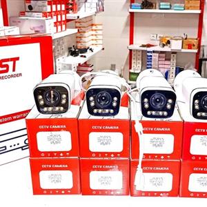 پکیج کامل دوربین مداربسته 8 دوربین 8MP IP (4K) میکروفون دار دید در شب رنگی