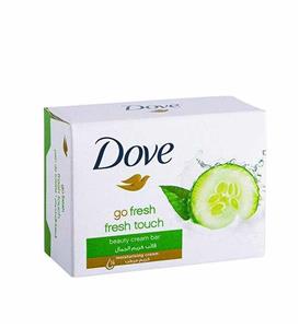 صابون فرش تاچ خیار و چای سبز داو 100 گرم Dove Fresh Touch 100gr Soap
