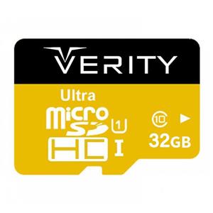 کارت حافظه microSDHC وریتی مدل U106 کلاس 10 استاندارد UHS-I U1 سرعت 95MBps ظرفیت 32 گیگابا...
