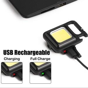 چراغ شارژی سفری LED KEY CHAIN MAGNET اصل، مناسب کوهنوردی، کمپینگ