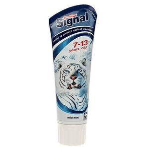 خمیردندان کودک سیگنال مدل Tiger حجم 75 میلی لیتر Signal TIGER Toothpaste For Kids 