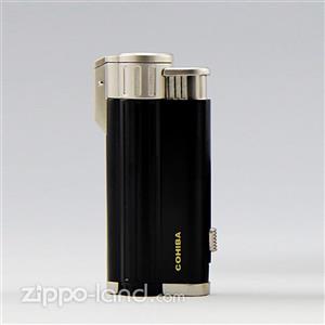 فندک کوهیبا با بدنه رنگی مات رنگ مشکی  Original Cohiba Lighter