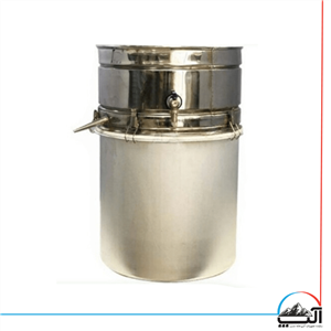 دستگاه گلاب گیر 40 لیتری لوله کوتاه