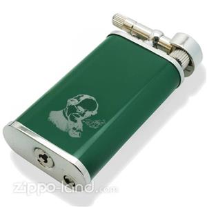 فندک گازی مخصوص پیپ پترسون سبز  Peterson Gas Pipe Lighter Green