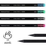 مداد مشکی کوییلو 12 عددی quilo black wood pencil