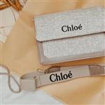 کیف زنانه کنفی chloe با بند کنفی