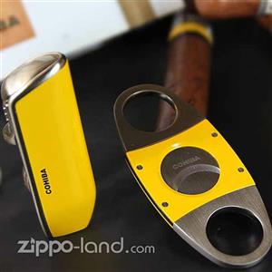 فندک کوهیبا به همراه کاتر سیگار برگ  Cohiba Gift Box COB67