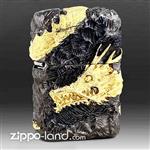 فندک زیپو اصل مدل اژدها طراحی ژاپن  Japan Design Zippo Lighter Dragon